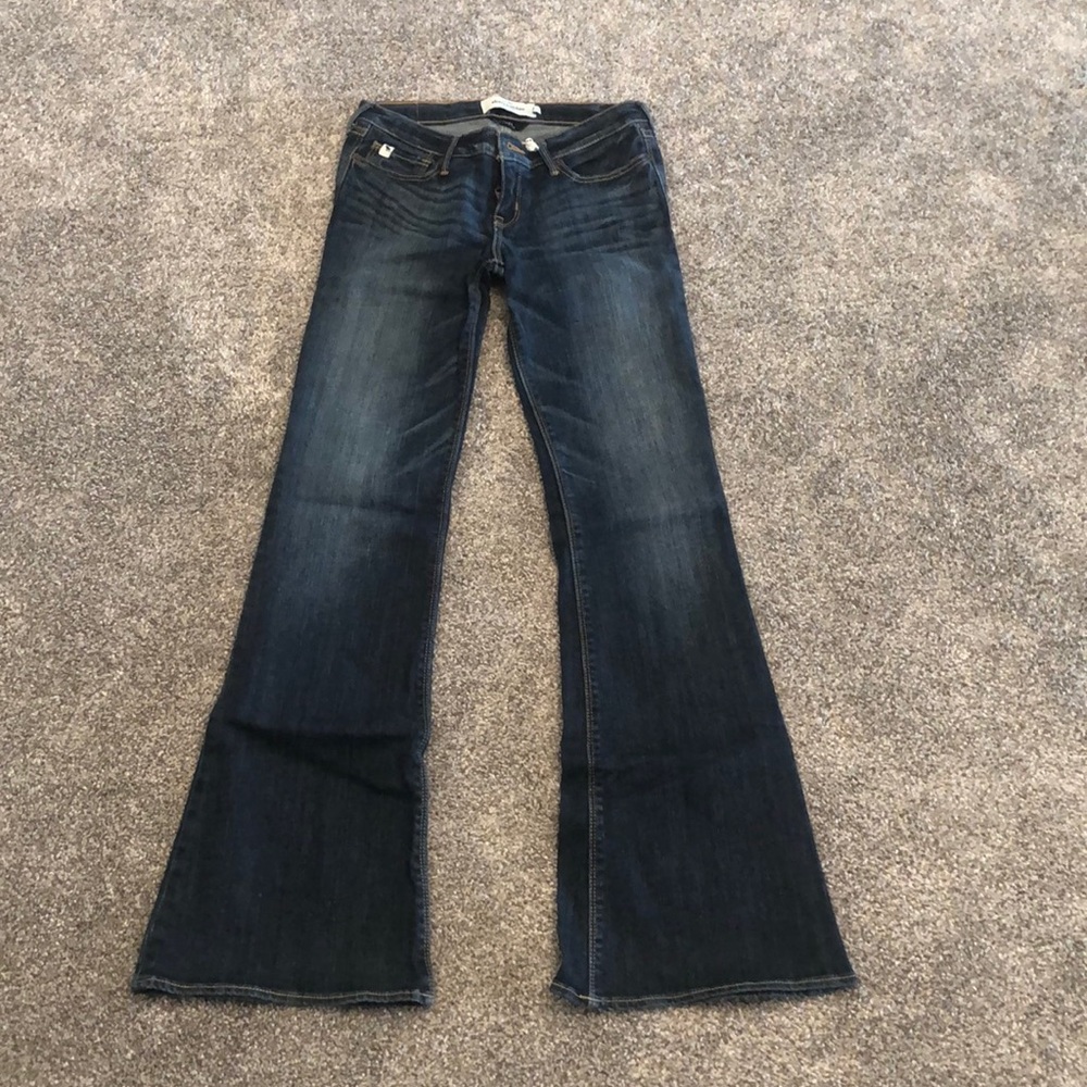 Super Flare Dark Wash Jeans
